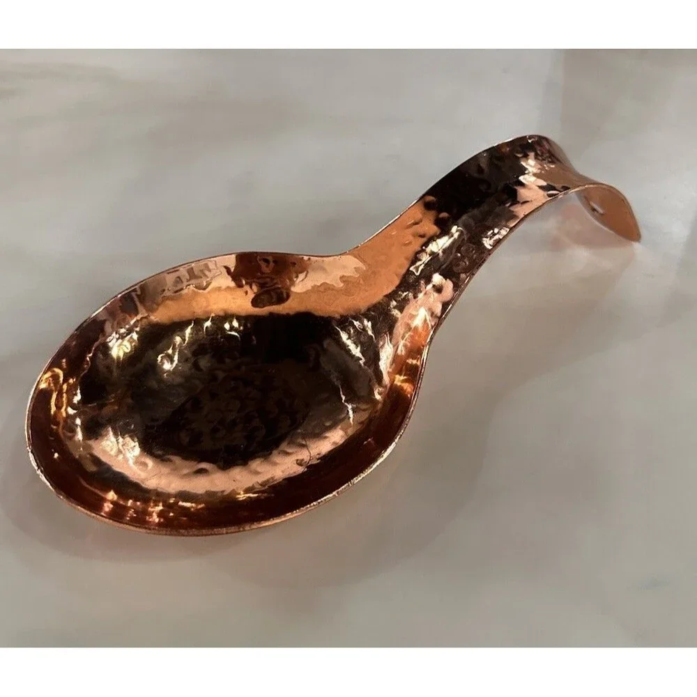 Thirstystone Large Hammered Penny Copper Spoon Rest
